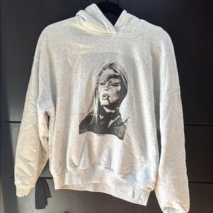 Gray Sweatshirt Brigitte Bardot